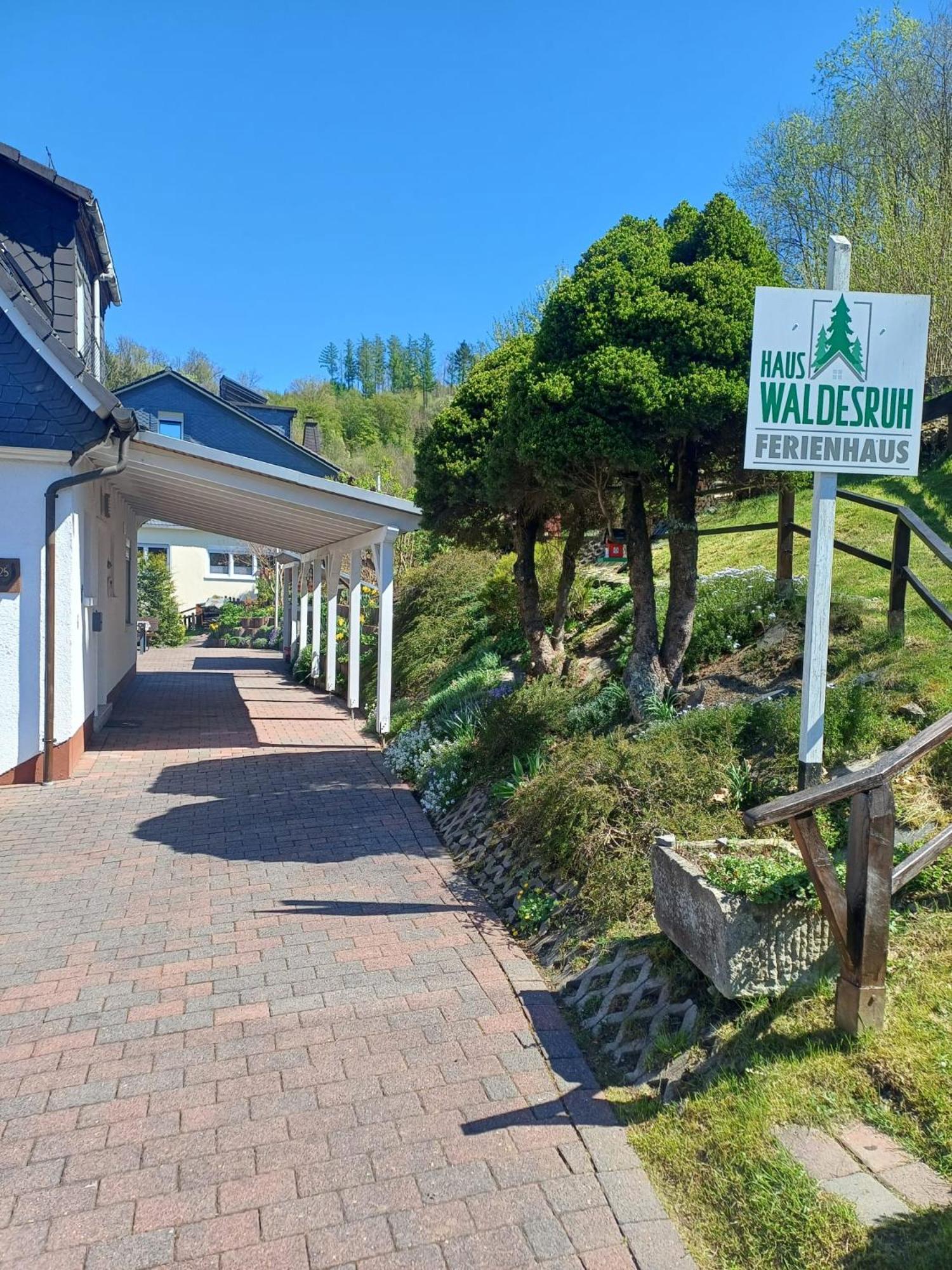 Villa Haus Waldesruh à Lennestadt Extérieur photo